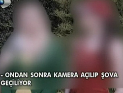 Anneleri kapıda kızları sekste